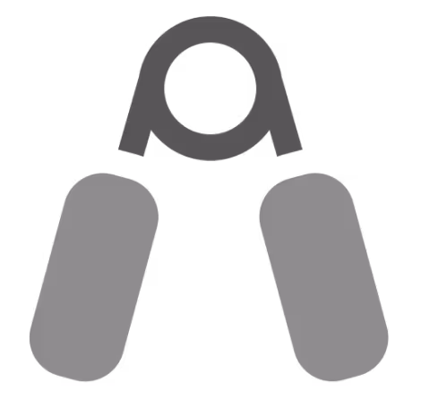 Icon of a gray person wearing a headset with a microphone.